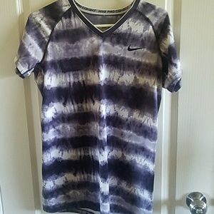 Nike Pro Combat Tye Dye Shirt